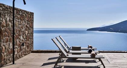 Fühle das endlose Blau!