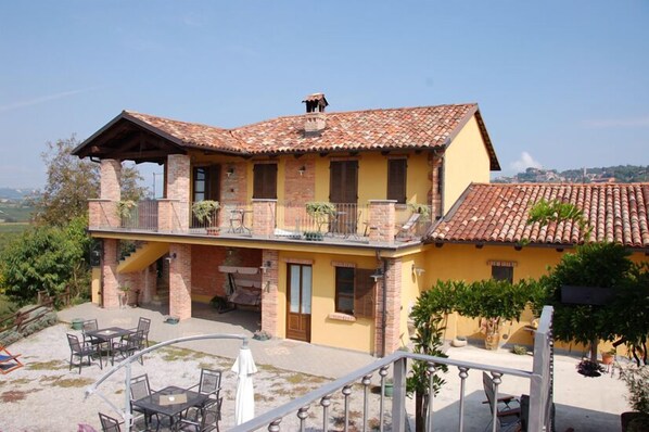 Façade de l’hébergement