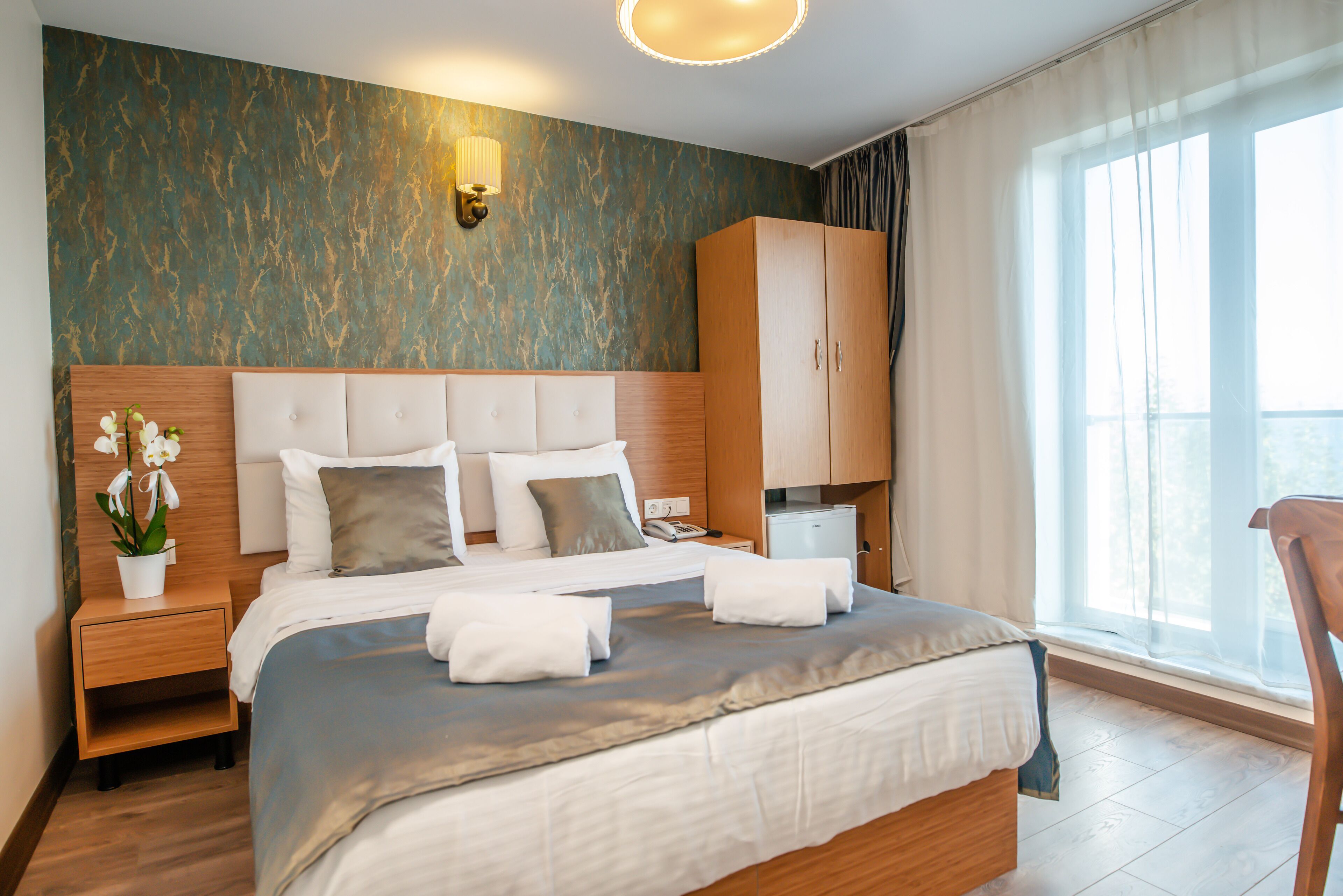 Minibar, chambres insonorisées, fer et planche à repasser