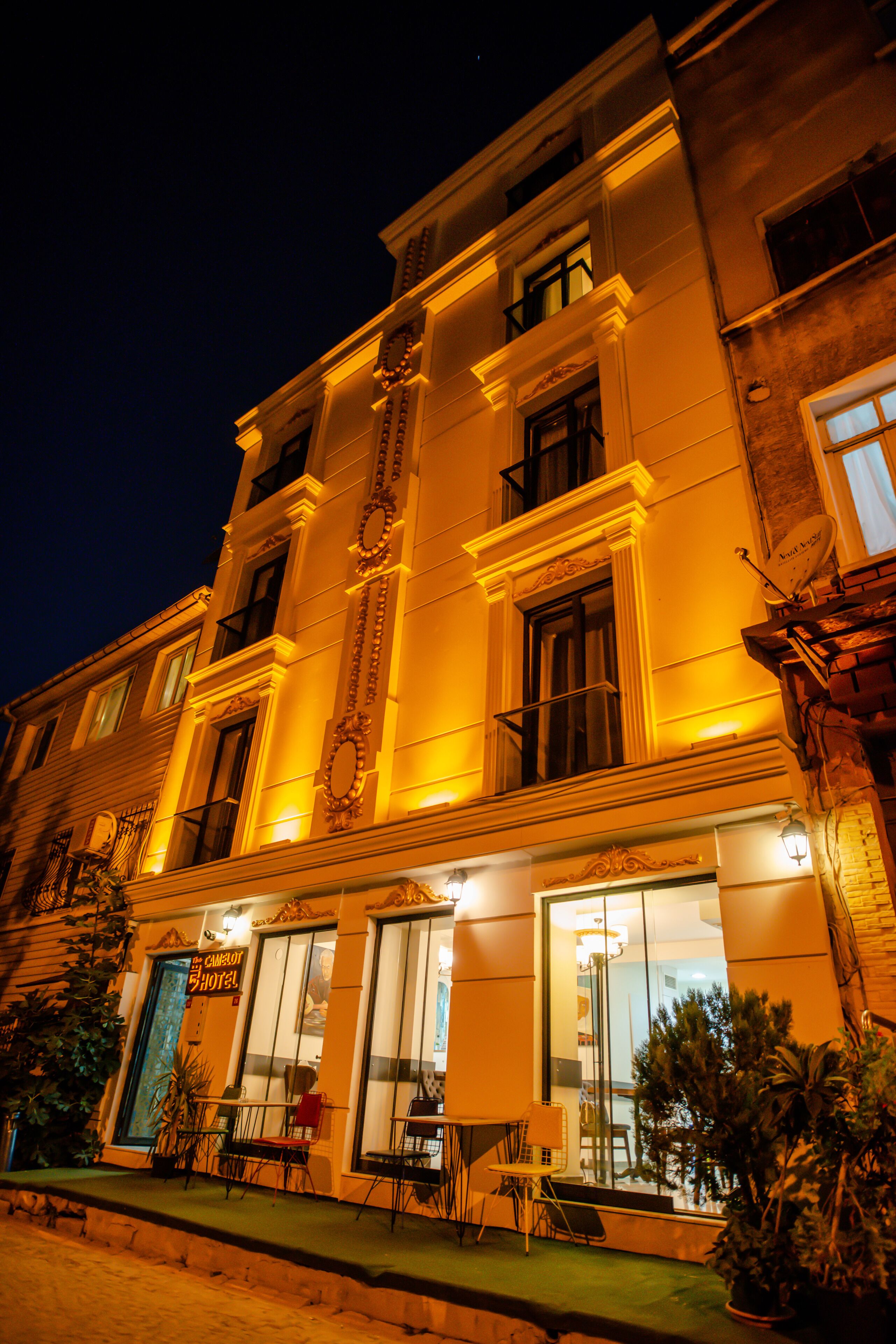 Fassade der Unterkunft