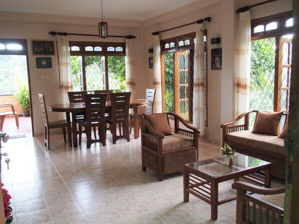 Living area - Nisha homestay (Kandy)