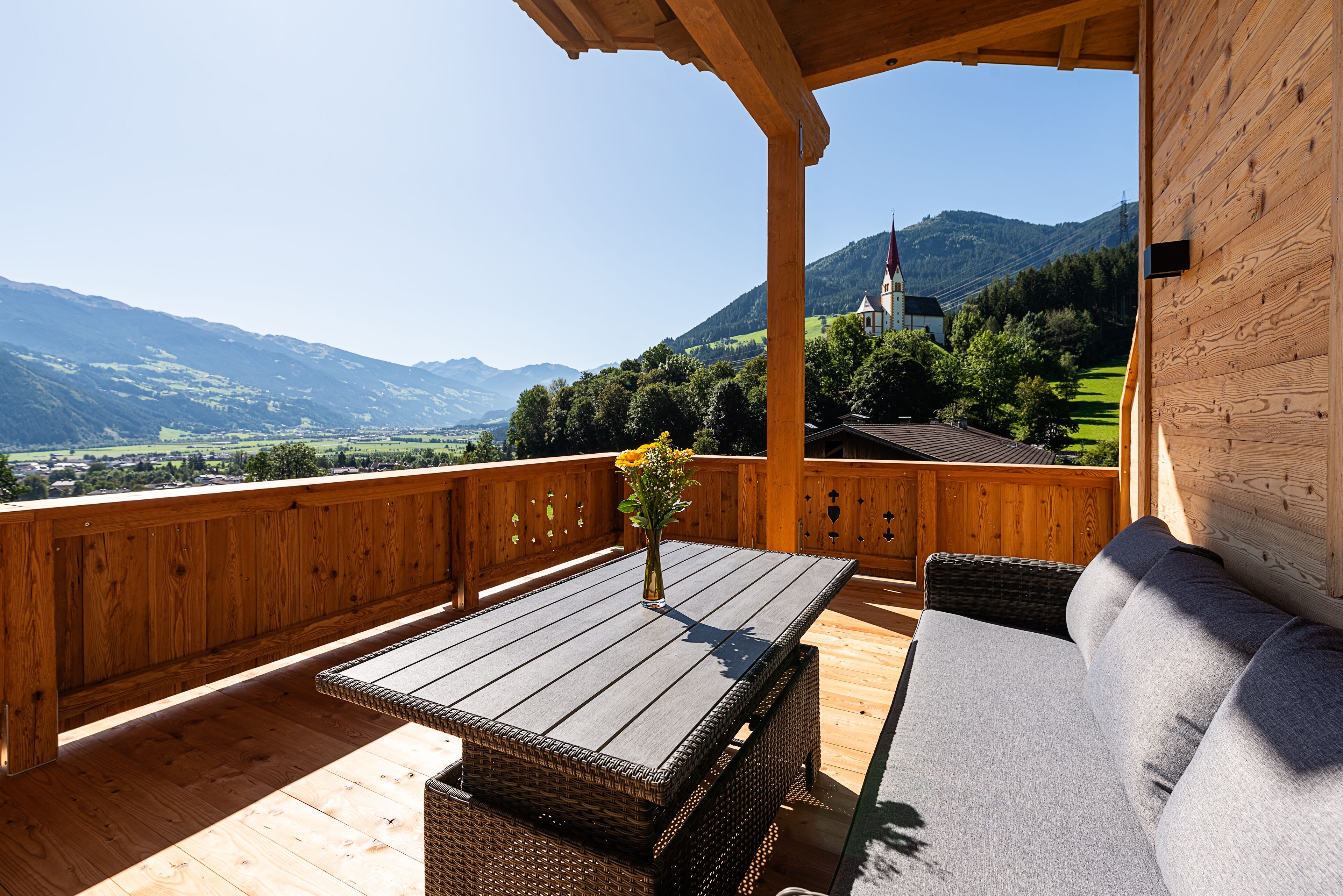 Quarto casal luxo | Vista da sacada