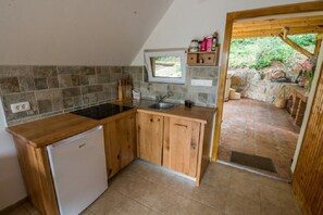 Fridge, microwave, dishwasher, electric kettle