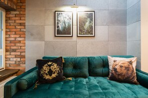 Penthouse | Living area - Penthouse Wolnica (Kraków)