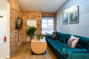 Penthouse | Living area - Penthouse Wolnica (Kraków)
