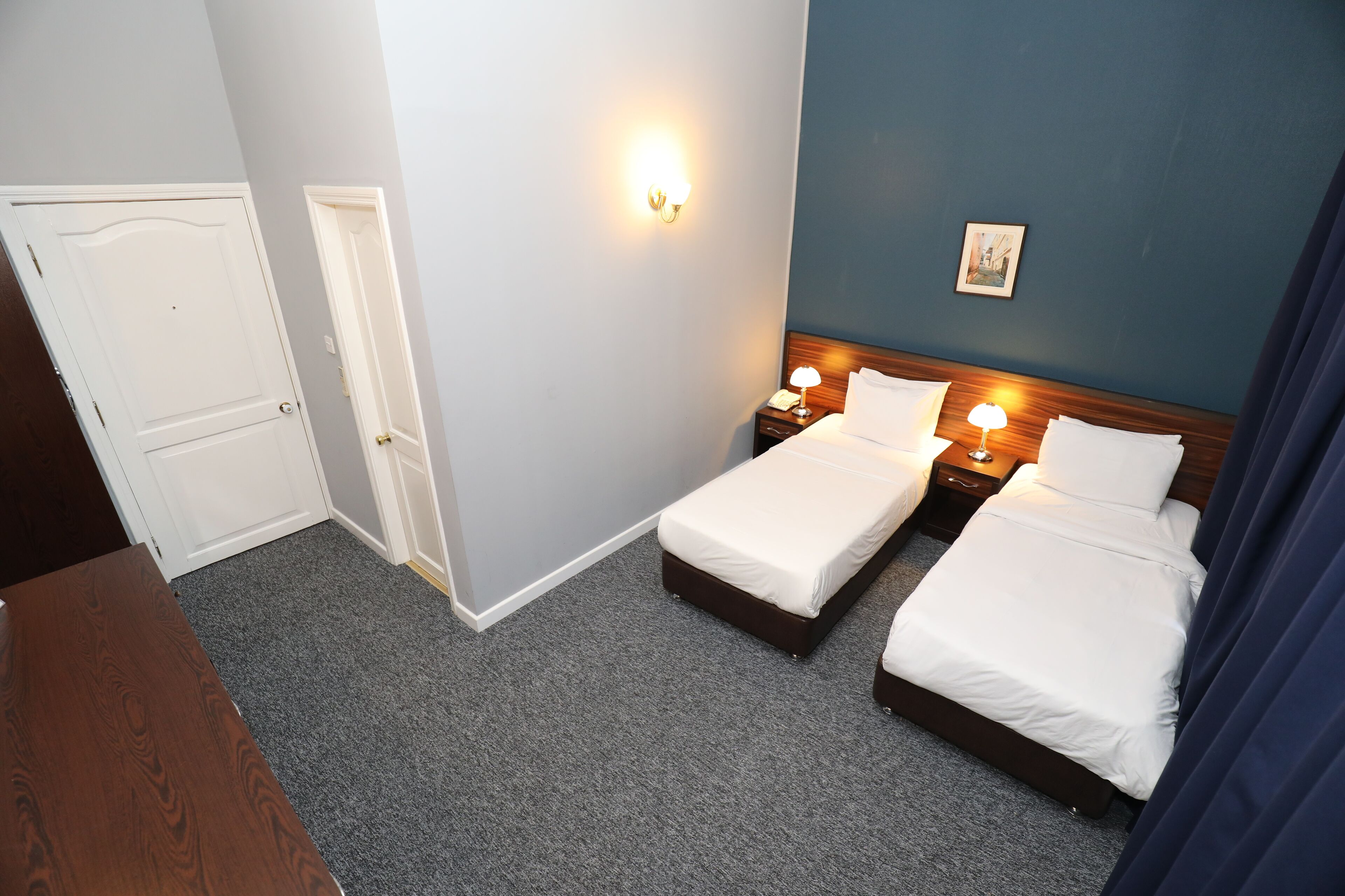 Premium bedding, down duvets, pillow-top beds, in-room safe