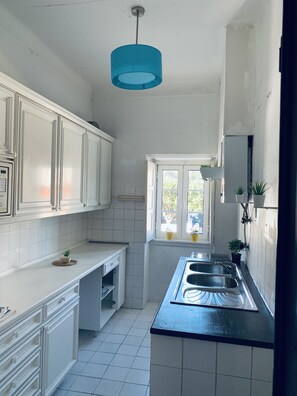 Full-size fridge, microwave, toaster, griddle - Gama House (Lisbon)