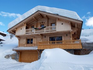 Exterior - Family chalet, 5 bedrooms, hammam, fireplace, near slopes (Le Grand-Bornand)