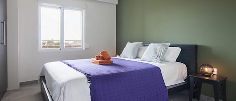 2 chambres, accès à Internet, literie fournie