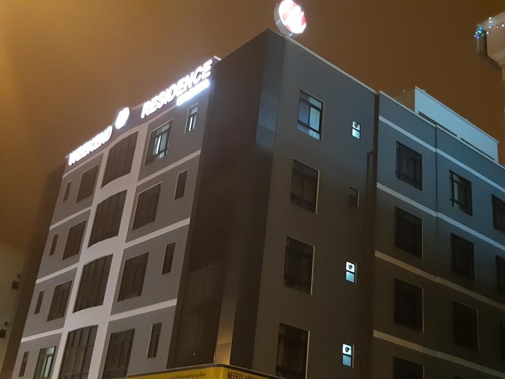 front of property – evening/night