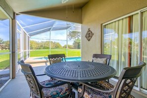 House, 4 Bedrooms | Balcony - Golf Course View From Pool! Southern Dunes Golf! 4 Bedroom Home by RedAwning (Haines City)