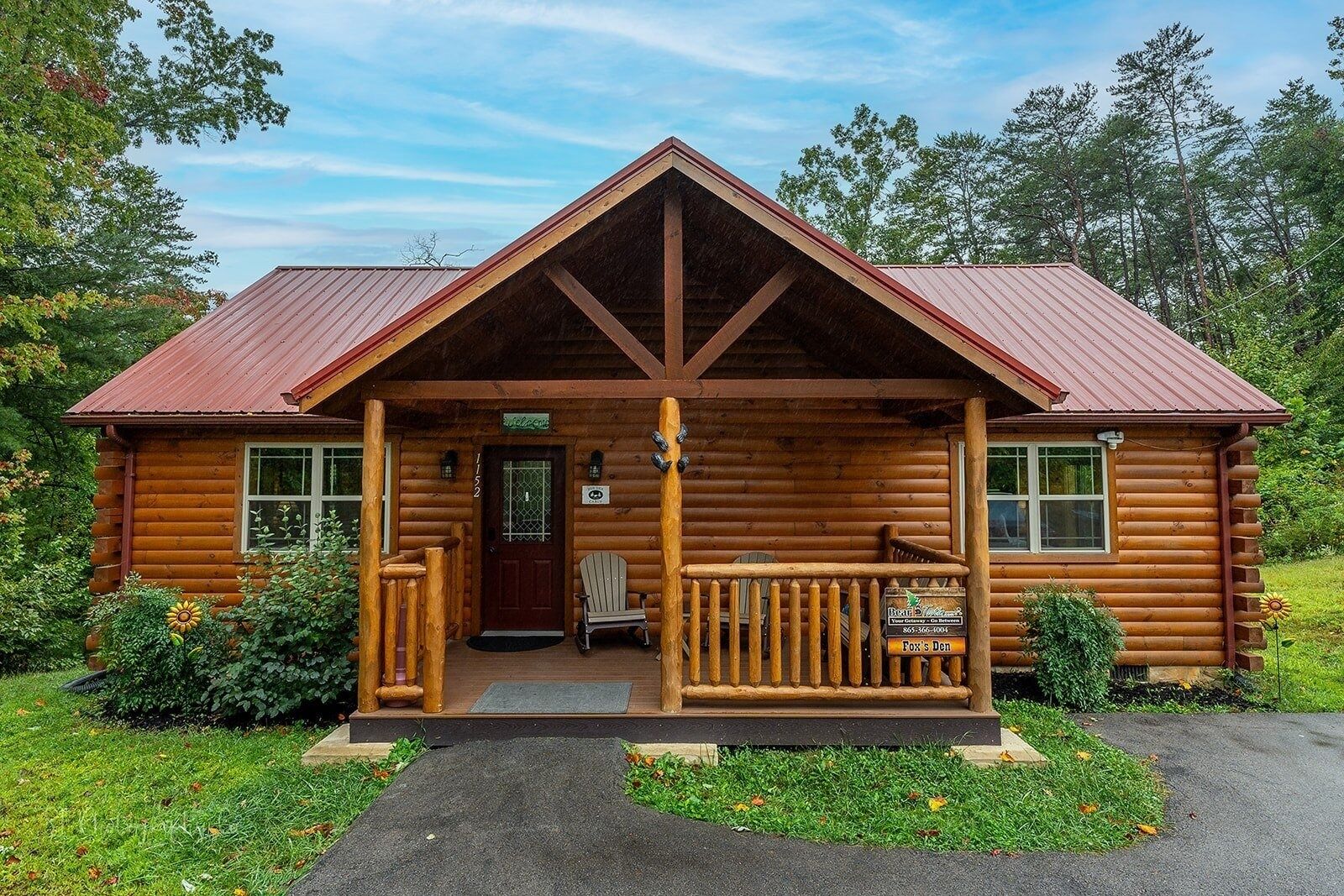 Cabana, 2 quartos | Fachada