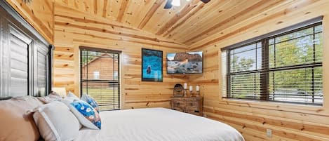 小屋, 2 間臥室 | 2 間睡房、熨斗/熨衫板、免費 Wi-Fi、床單