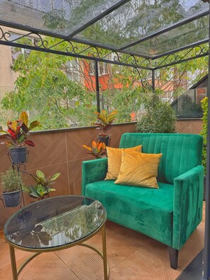 Suíte presidencial | Terraço/pátio