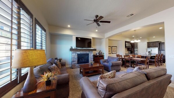 Maison en rangée, 4 chambres | Salle de séjour