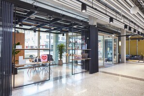 Entrée de l’hébergement