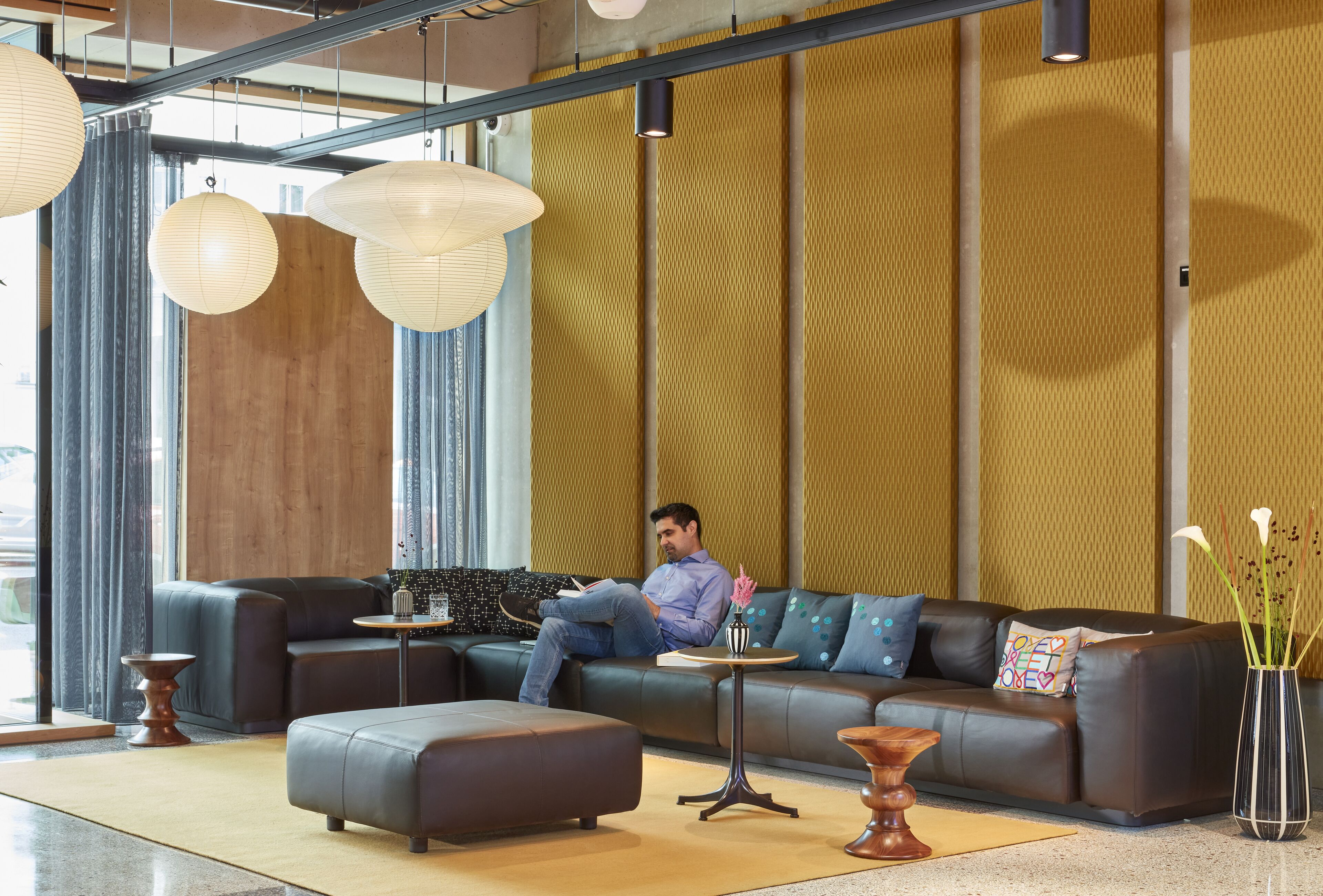 Sitzecke in der Lobby