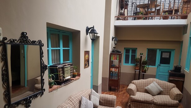 Zona de estar del vestíbulo