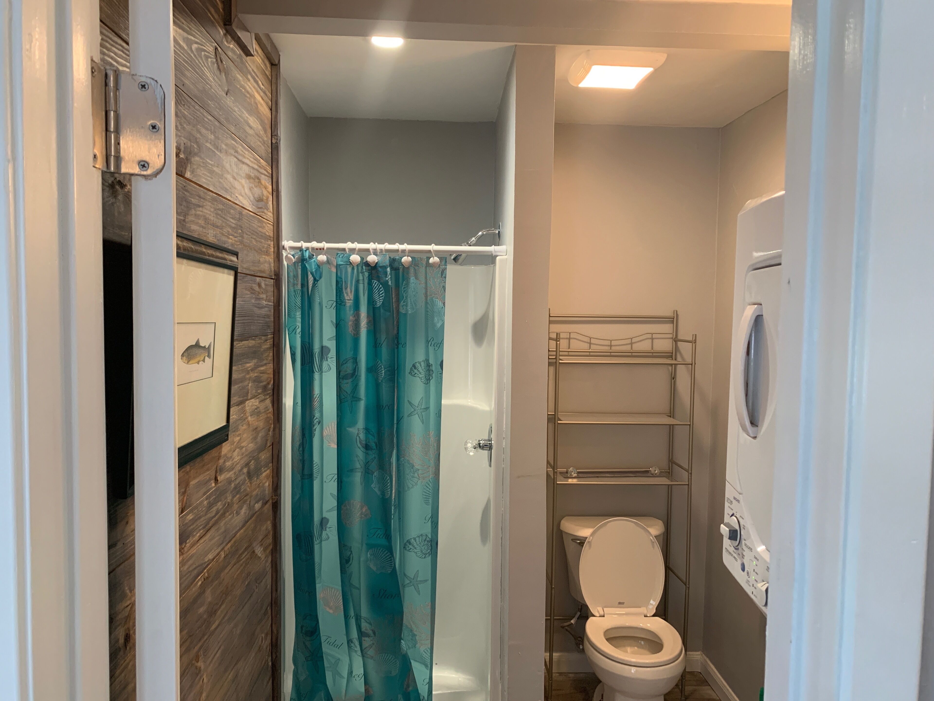 Towels, soap, toilet paper
