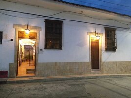 Entrada de la propiedad