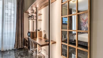 Superior-dobbeltværelse | 1 soveværelse, minibar, pengeskab på værelset, individuelt design
