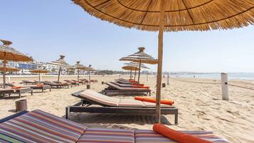 Private beach