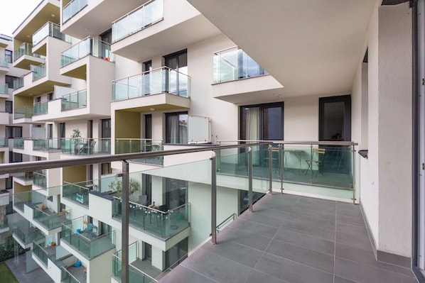 Façana frontal de l'allotjament