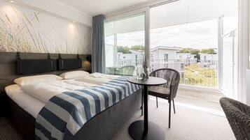 Comfort-Zimmer, 1 Schlafzimmer, Nichtraucher, Blick auf den Innenhof | Allergikerbettwaren, Schreibtisch, schallisolierte Zimmer