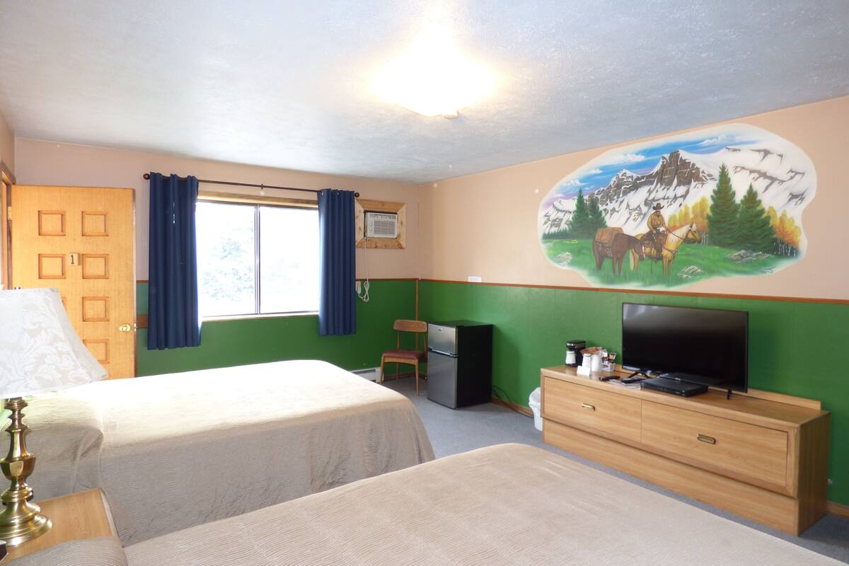 room, 2 queen beds | free wifi, bed sheets