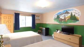 Room, 2 Queen Beds | Free WiFi, bed sheets