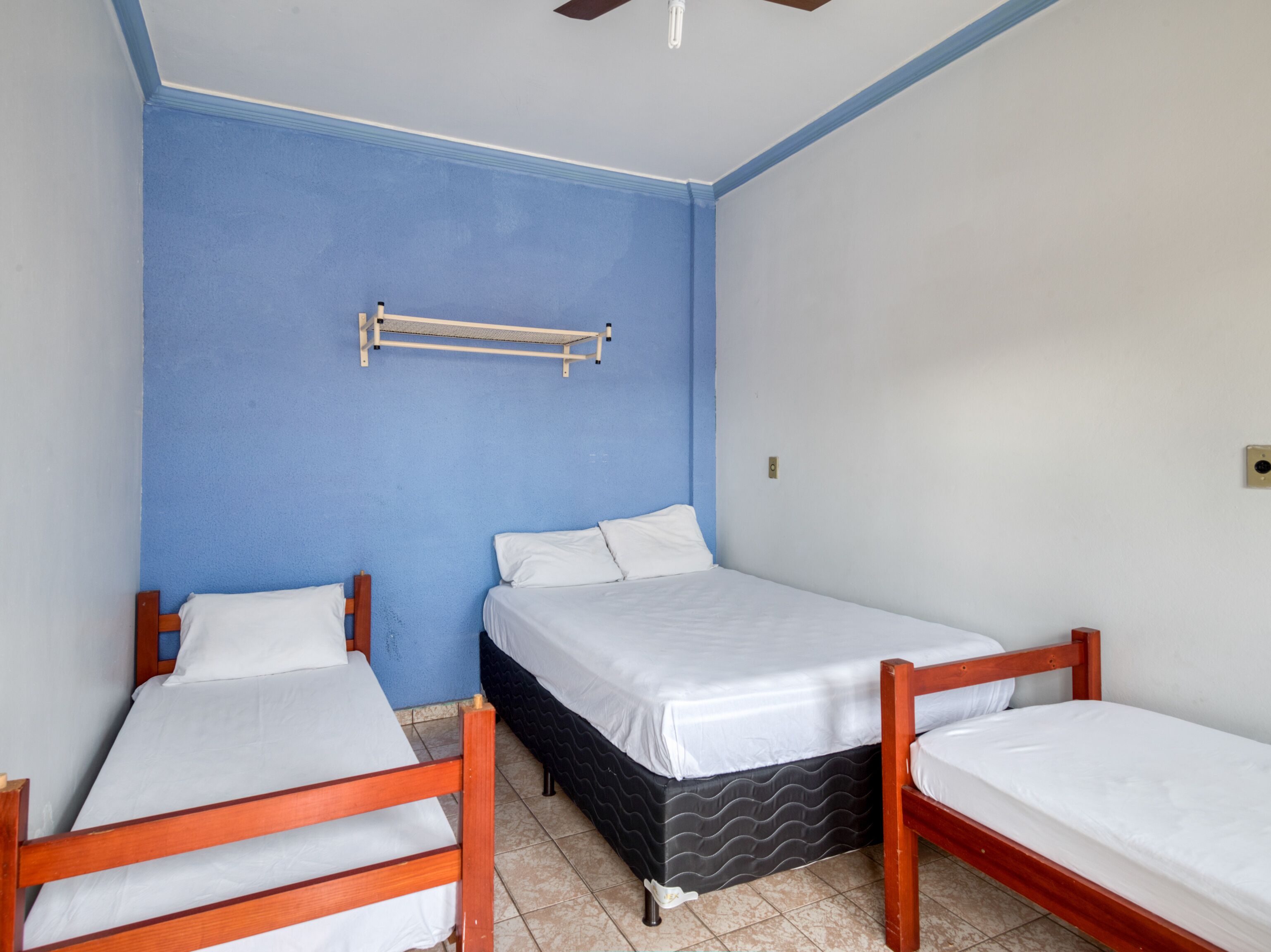 Quadruple Room, Multiple Beds | Minibar, iron/ironing board, free WiFi, bed sheets