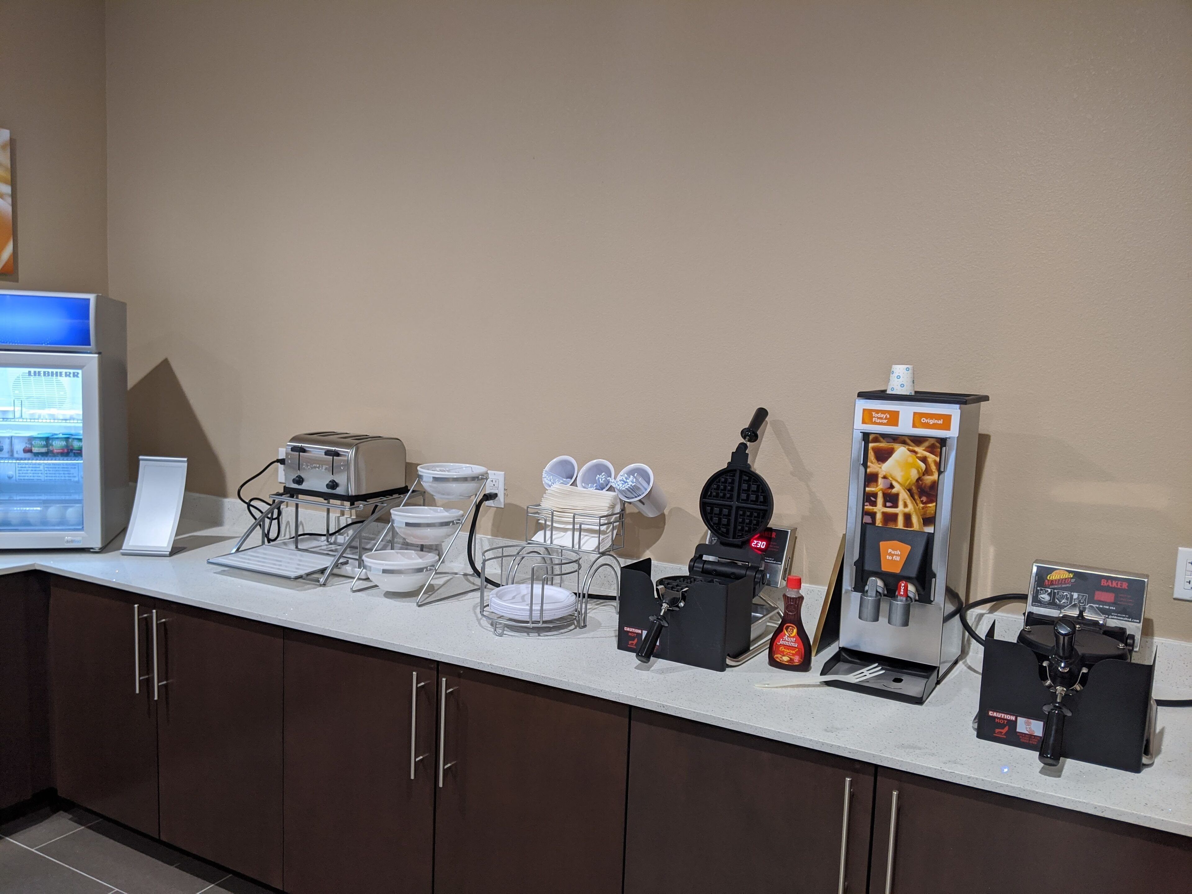 free daily on-the-go breakfast