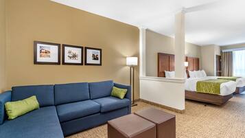 Suite, 2 Queen Beds, Accessible, Non Smoking with sofabed