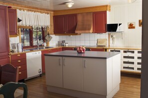 Grand Apartment, Multiple Bedrooms, Private Bathroom | Private kitchen | Fridge, microwave, stovetop, electric kettle - Rondaplassen (Nord-Fron)