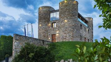 Front of property – evening/night