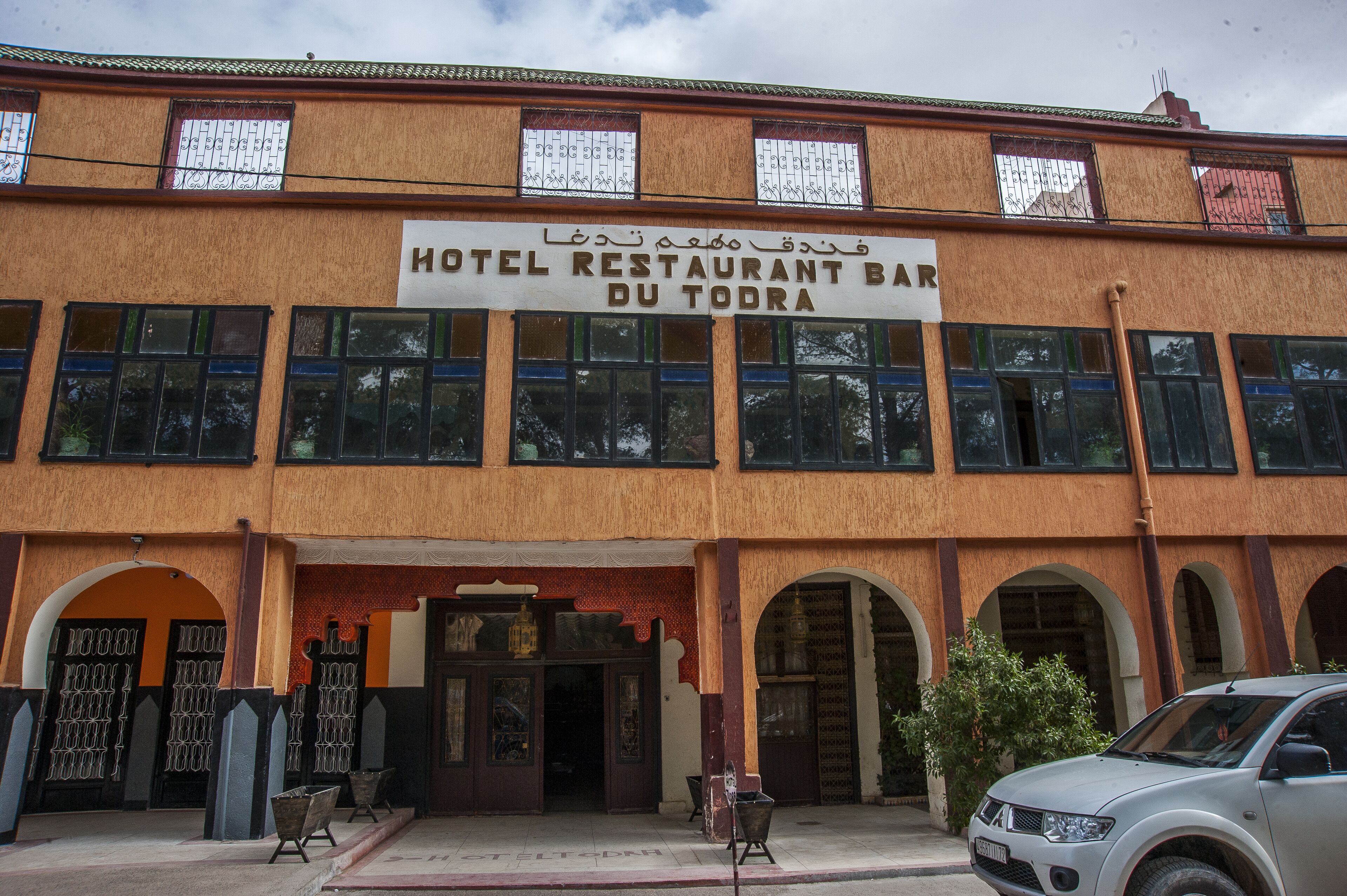 Fassade der Unterkunft