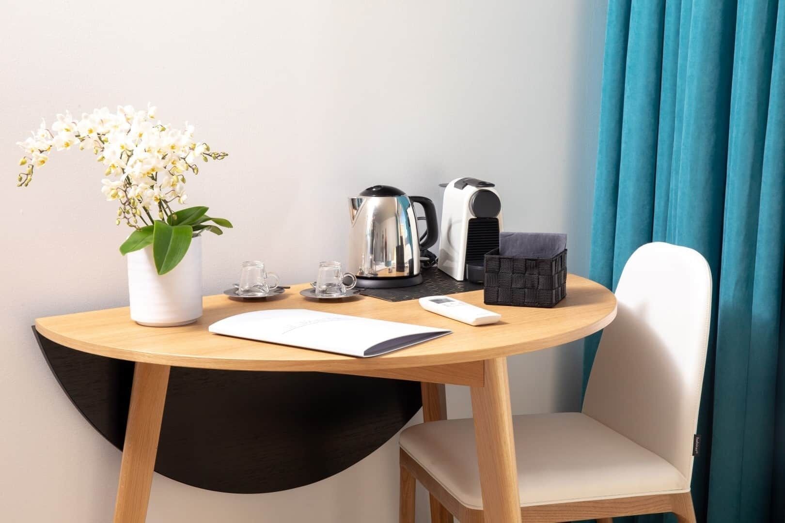 premium bedding, minibar, in-room safe, individually decorated