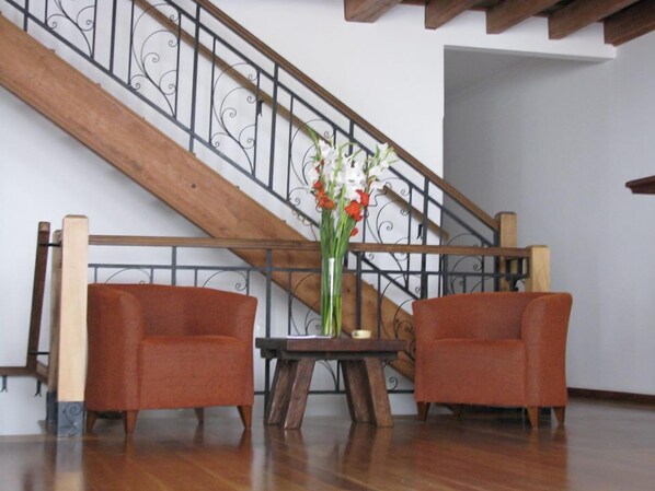 Sala de estar en el lobby