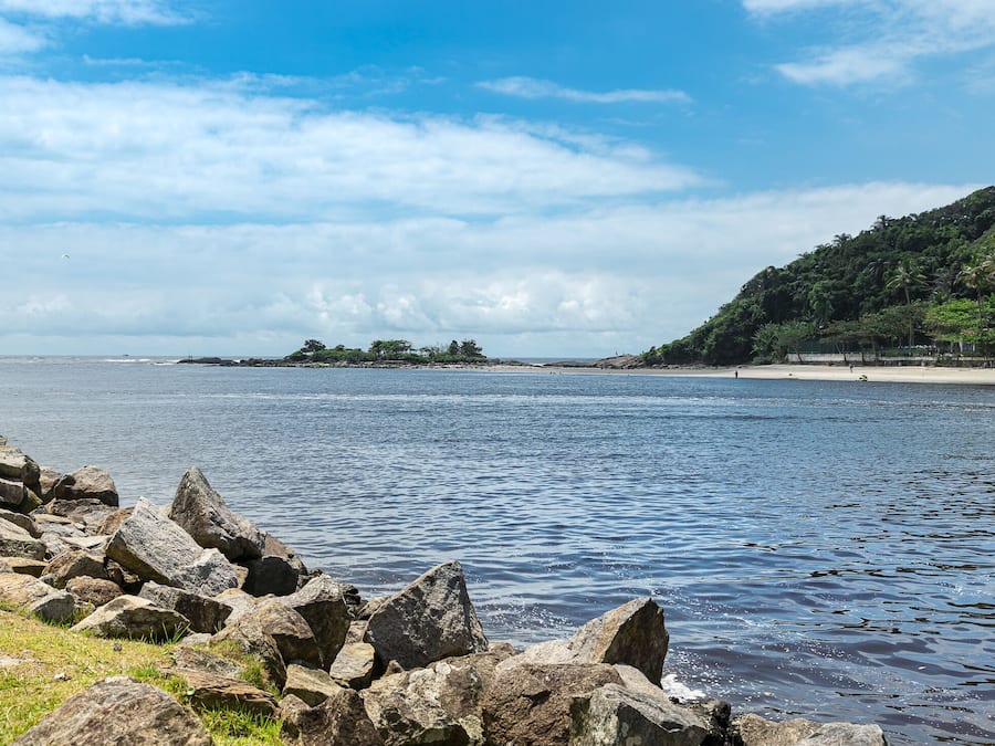 Plage, sable blanc, bar de plage