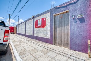 Fassade der Unterkunft