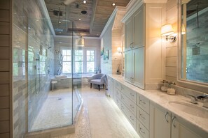 House, 5 Bedrooms | Bathroom | Shower, hair dryer, towels - Watercolor by Dune Vacation Rentals - Gulf District (Santa Rosa Beach)