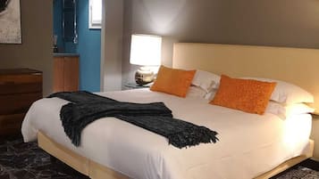 Deluxe kamer, 1 twee- of 2 eenpersoonsbedden | Een minibar, individueel gedecoreerd, individueel gemeubileerd