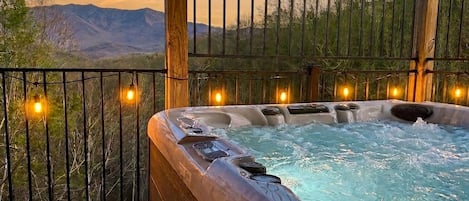 Bain à remous extérieur