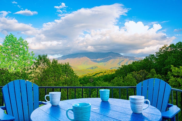 What a wonderful view to go with your morning coffee! Or at anytime.