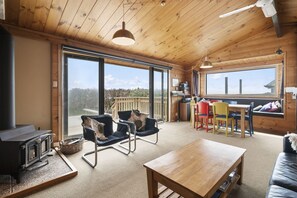 Living area - The Beachsider - Te Horo Beach Holiday Home (Te Horo Beach)