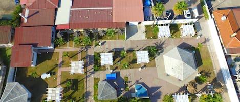 منظر من الجو على ارتفاع عالٍ