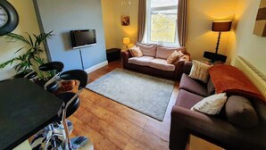 Living area - Bronte Cinema Cottage at Haworth (Haworth)