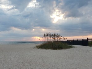Ubicación cercana a la playa, tumbonas y toallas de playa