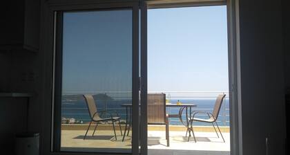 Kymi Bay House-Increíble vista al mar-Adecuado para familias y grupos