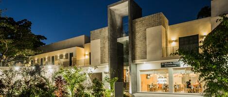 Façade de l’hébergement